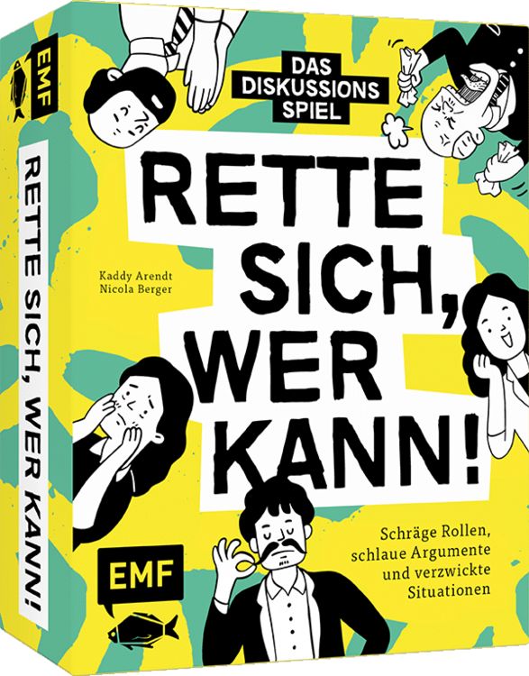 Produktbild: Kartenspiel: Rette sich, wer kann! &ndash; Das Diskussions-Spiel