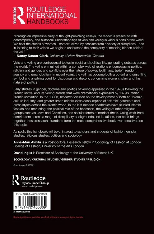 Produktbild: The Routledge International Handbook to Veils and Veiling