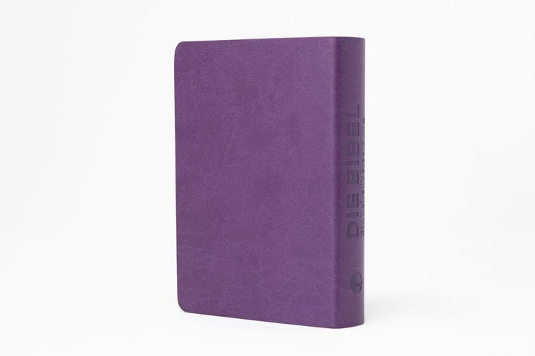 Produktbild: Die Bibel. Senfkorn, Handschmeichler lila