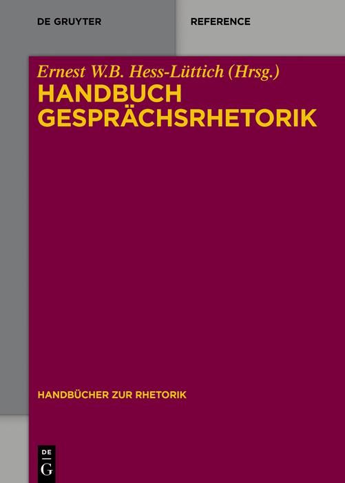 Produktbild: Handbuch Gespr&auml;chsrhetorik