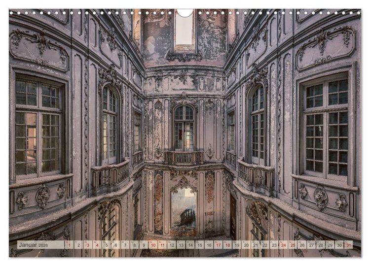 Produktbild: Lost Places - vergessene Sch&auml;tze (Wandkalender 2026 DIN A3 quer), CALVENDO Monatskalender
