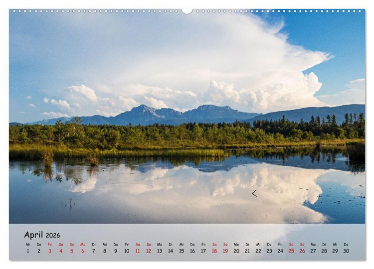 Produktbild: Unser Berchtesgadener Land (Wandkalender 2026 DIN A2 quer), CALVENDO Monatskalender