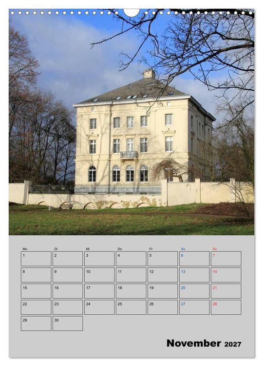 Produktbild: D&uuml;sseldorfer Burgen und Schl&ouml;sser (Wandkalender 2027 DIN A3 hoch), CALVENDO Monatskalender