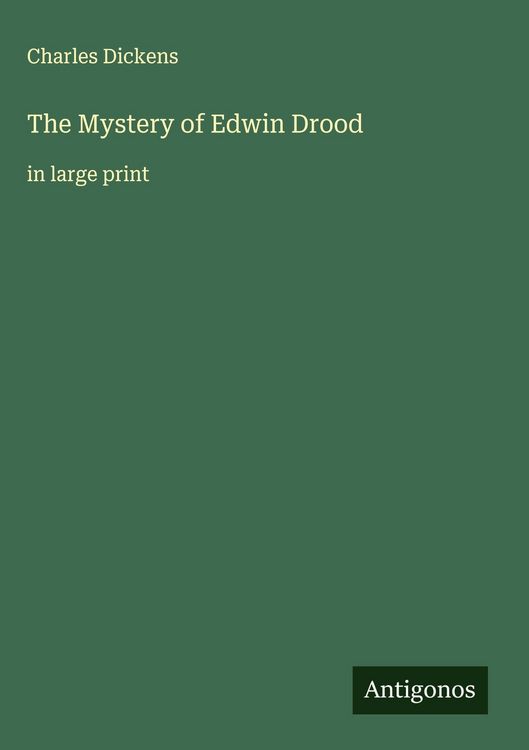 Produktbild: The Mystery of Edwin Drood