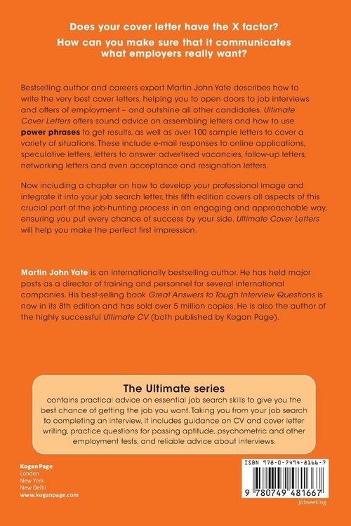 Produktbild: Ultimate Cover Letters