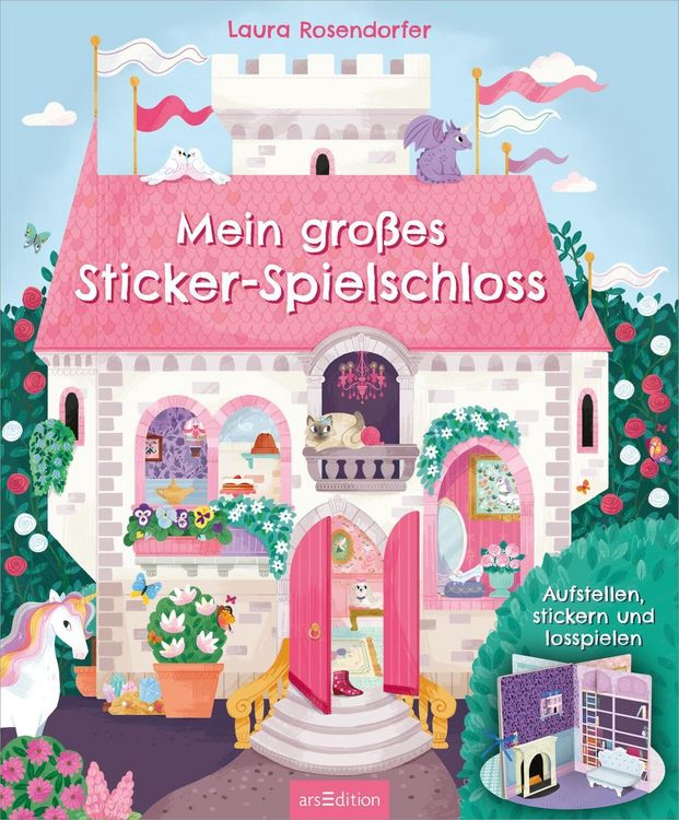 Produktbild: Mein gro&szlig;es Sticker-Spielschloss