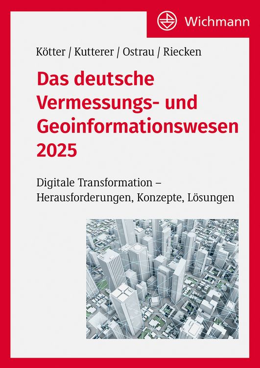 Produktbild: Das deutsche Vermessungs- und Geoinformationswesen 2025