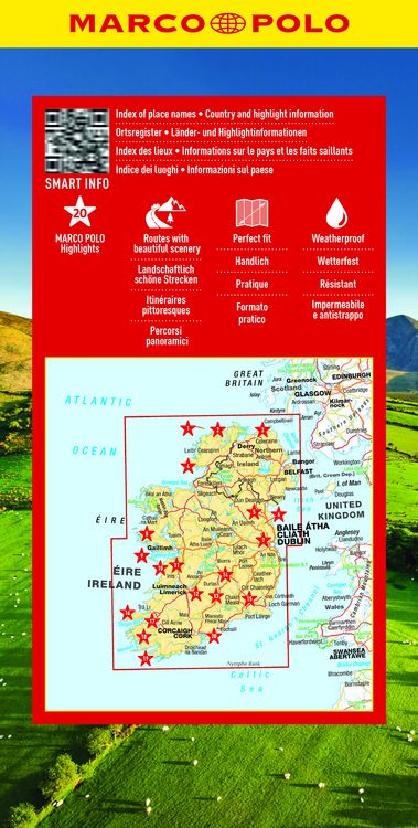 Produktbild: MARCO POLO Reisekarte Irland 1:350.000
