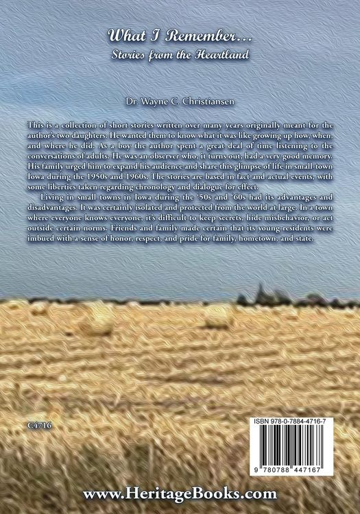 Produktbild: What I Remember... Stories from the Heartland