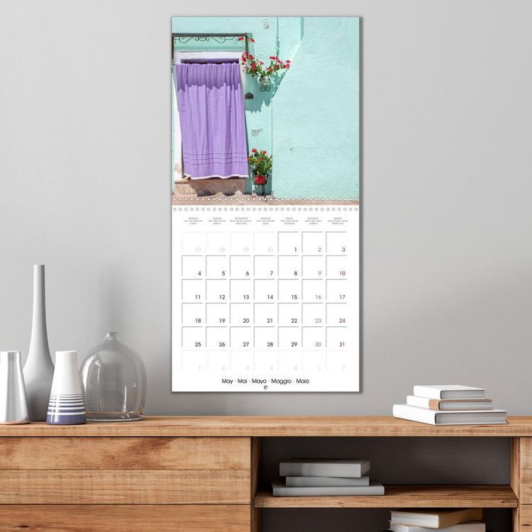 Produktbild: Doors of Burano (Wall Calendar 2026 12 &times; 12 Inch) CALVENDO 12 Month Wall Calendar
