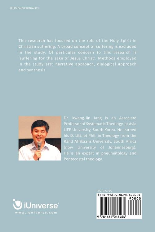 Produktbild: The Role of the Holy Spirit in Christian Suffering