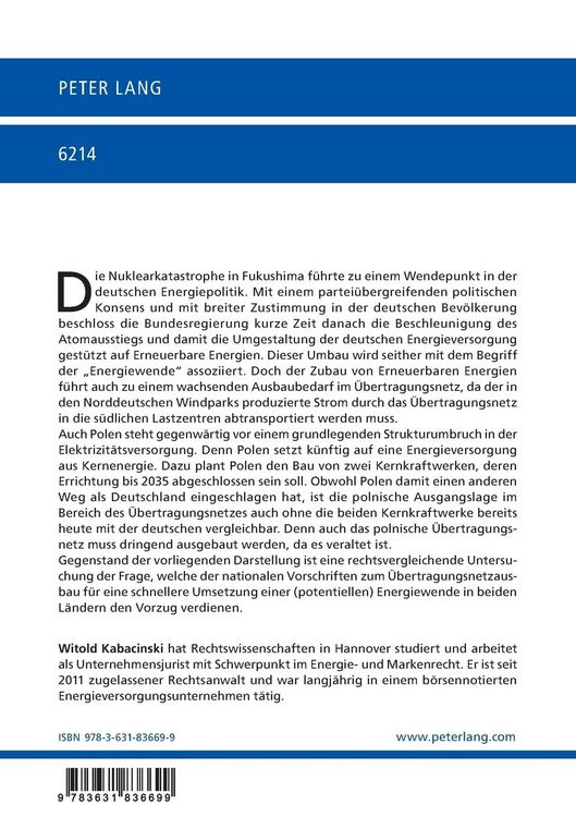 Produktbild: Die Energiewende als Exportschlager?