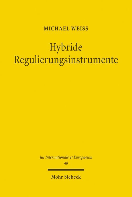 Produktbild: Hybride Regulierungsinstrumente