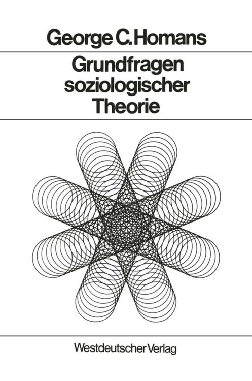 Produktbild: Grundfragen soziologischer Theorie