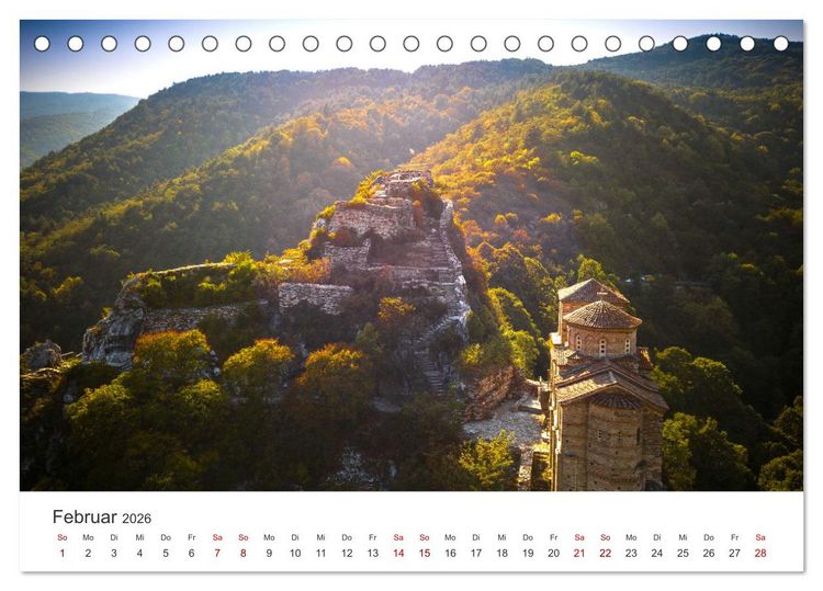 Produktbild: Bulgarien - Eine Reise zum Schwarzen Meer. (Tischkalender 2026 DIN A5 quer), CALVENDO Monatskalender