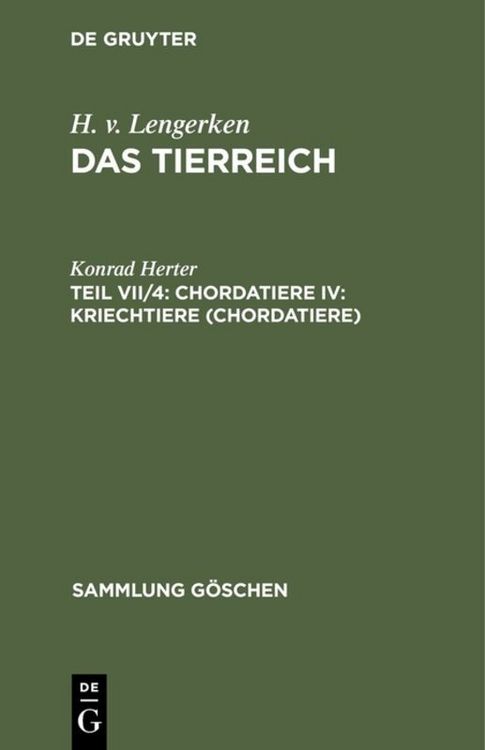 Produktbild: Chordatiere IV: Kriechtiere (Chordatiere)