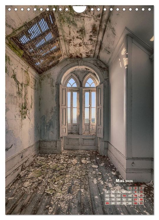 Produktbild: Lost Places - morbide Sch&ouml;nheiten (Wandkalender 2026 DIN A4 hoch), CALVENDO Monatskalender