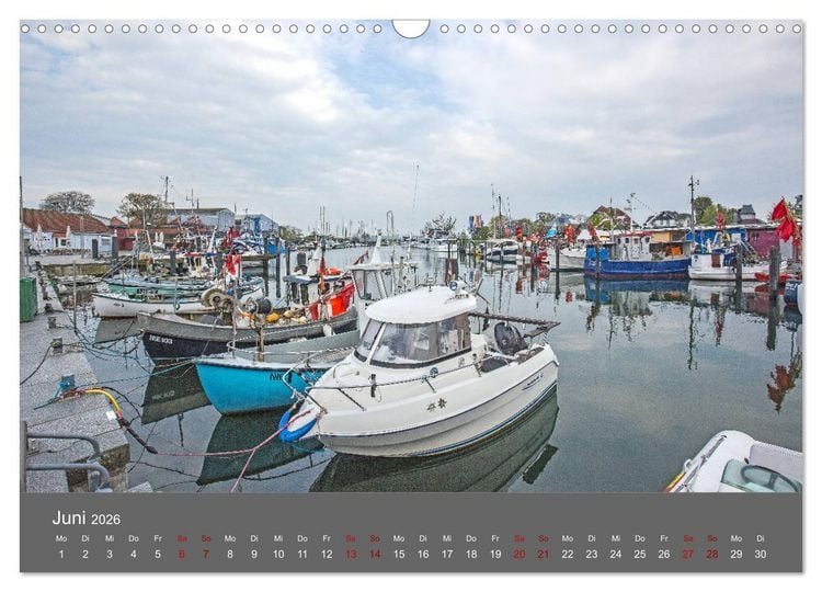 Produktbild: L&uuml;becker Bucht - Travem&uuml;nde - Niendorf - Timmendorf (Wandkalender 2026 DIN A3 quer), CALVENDO Monatskalender