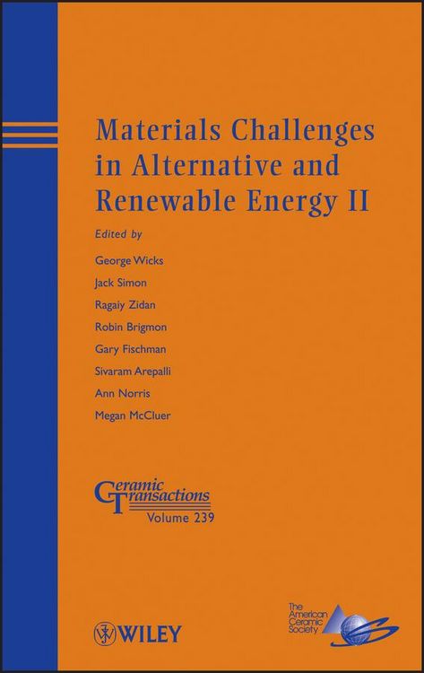 Produktbild: Materials Challenges in Alternative and Renewable Energy II