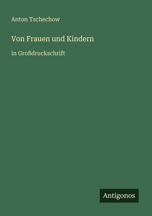 Produktbild: Von Frauen und Kindern
