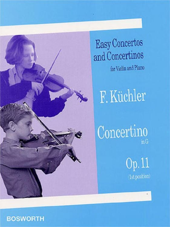 Produktbild: K&uuml;chler - Concertino in G-Dur, Op. 11 f&uuml;r Violine & Klavier