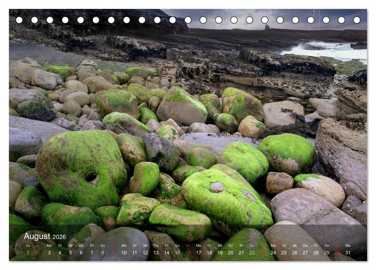 Produktbild: Irland Eire - Impressionen der Gr&uuml;nen Insel (Tischkalender 2026 DIN A5 quer), CALVENDO Monatskalender