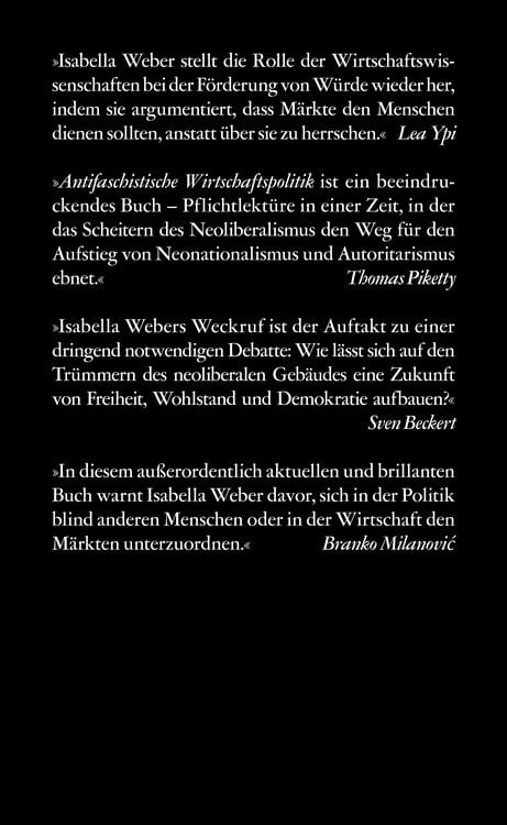 Produktbild: Antifaschistische Wirtschaftspolitik