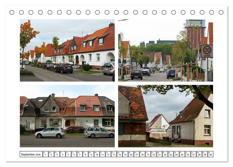 Produktbild: Gartenst&auml;dte im Ruhrgebiet (Tischkalender 2026 DIN A5 quer), CALVENDO Monatskalender
