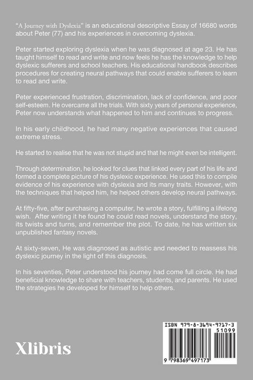 Produktbild: A Journey with Dyslexia
