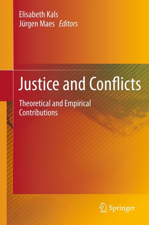 Produktbild: Justice and Conflicts
