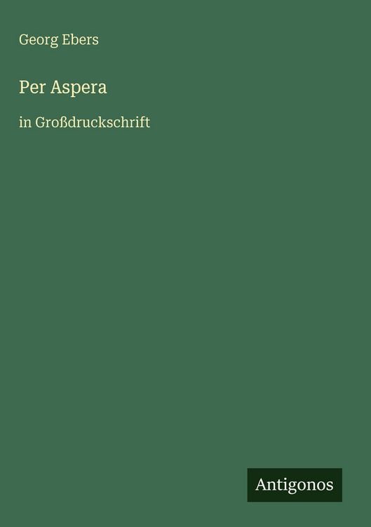 Produktbild: Per Aspera