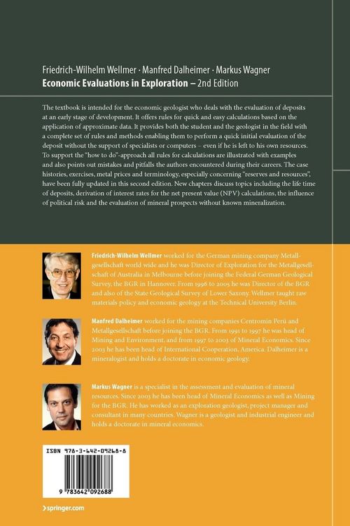 Produktbild: Economic Evaluations in Exploration