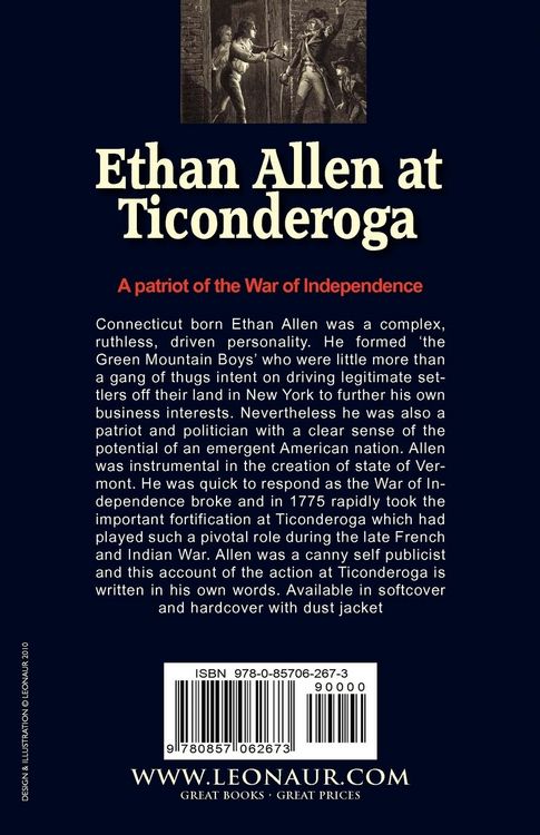 Produktbild: Ethan Allen at Ticonderoga During the American War of Independence