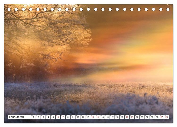 Produktbild: Mystische Momente in Mecklenburg-Vorpommern (Tischkalender 2027 DIN A5 quer), CALVENDO Monatskalender