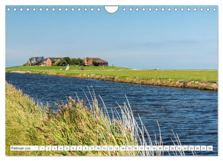 Produktbild: Schleswig-Holstein (Wandkalender 2026 DIN A4 quer), CALVENDO Monatskalender