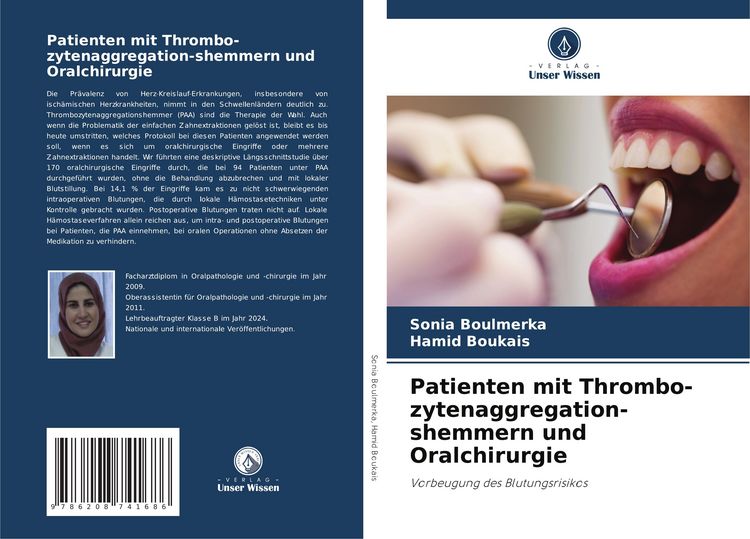 Produktbild: Patienten mit Thrombo-zytenaggregation-shemmern und Oralchirurgie