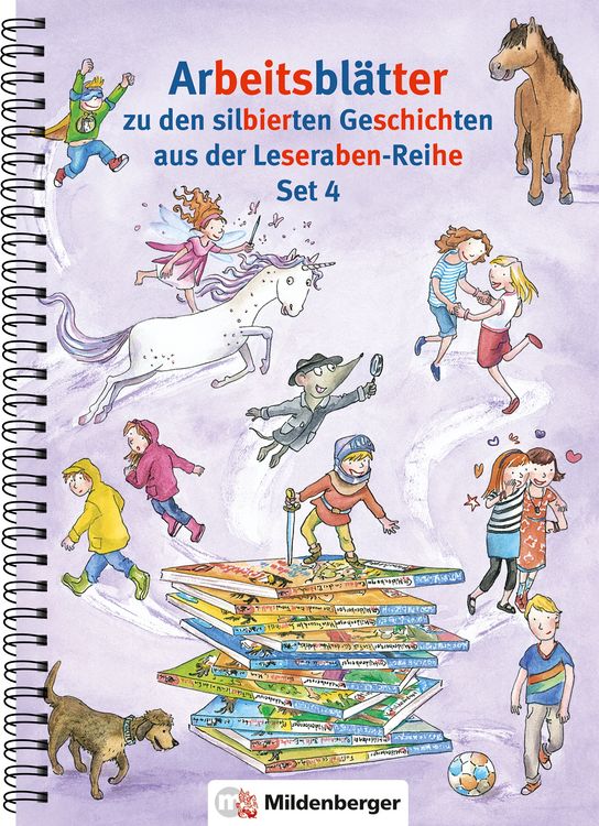 Produktbild: Leserabe Arbeitsbl&auml;tter Set 4