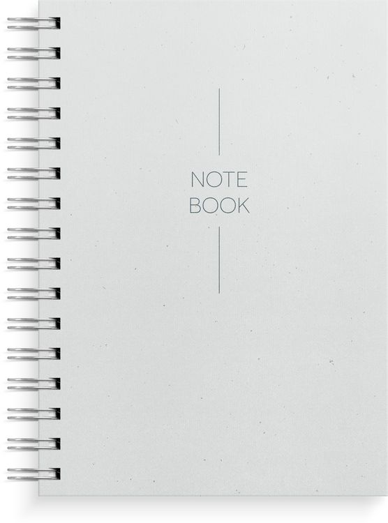 Produktbild: Burde Notizbuch A5 hellblau