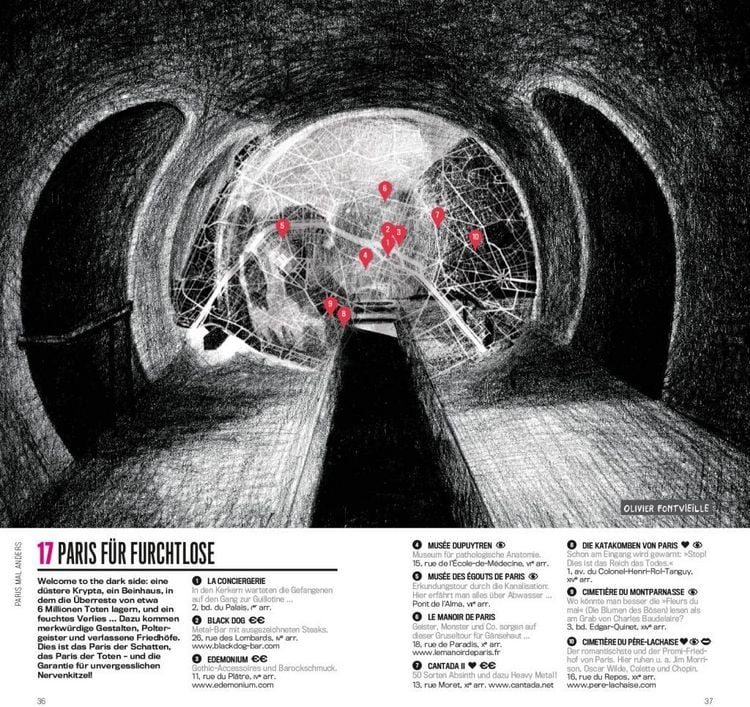 Produktbild: 50 Maps Paris (DuMont Reisef&uuml;hrer)