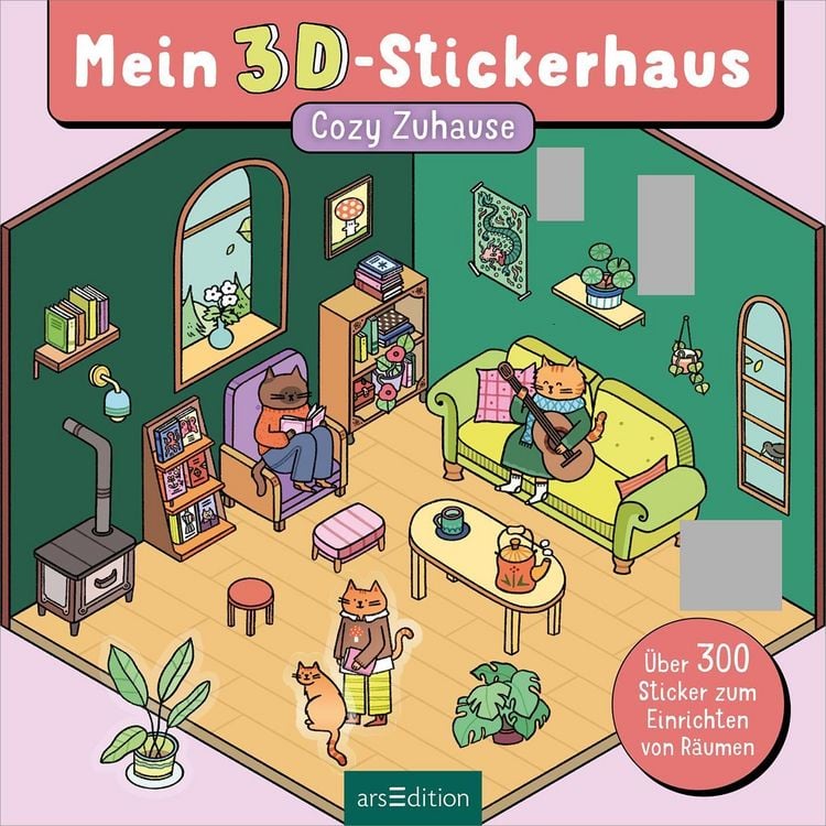 Produktbild: Mein 3D-Stickerhaus &ndash; Cozy Zuhause