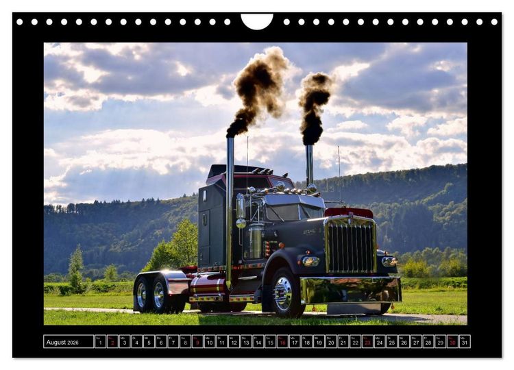 Produktbild: Kenworth W900A EXTHD (Wandkalender 2026 DIN A4 quer), CALVENDO Monatskalender