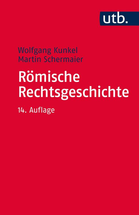 Produktbild: R&ouml;mische Rechtsgeschichte