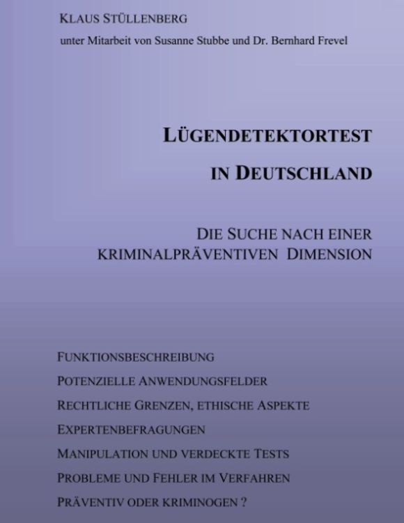 Produktbild: L&uuml;gendetektortest in Deutschland