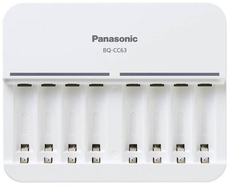 Produktbild: Panasonic BQ-CC63E Rundzellen-Ladeger&auml;t NiMH Micro (AAA), Mignon (AA)