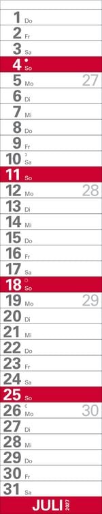Produktbild: XXL Planer Gro&szlig;druck rot 2027