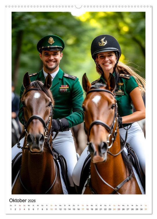 Produktbild: Faszination Reiten (hochwertiger Premium Wandkalender 2026 DIN A2 hoch), Kunstdruck in Hochglanz