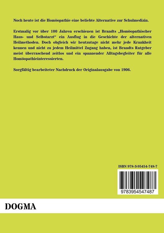 Produktbild: Hom&ouml;opathischer Haus- und Selbstarzt