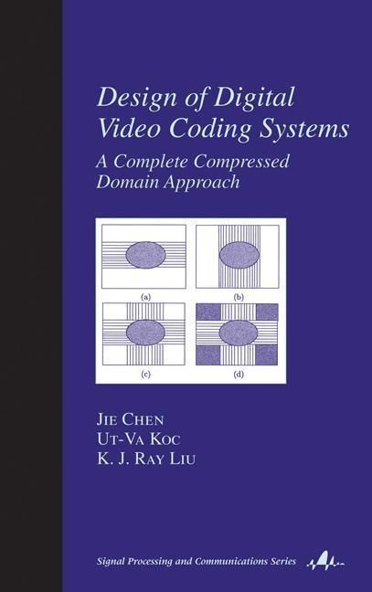 Produktbild: Design of Digital Video Coding Systems