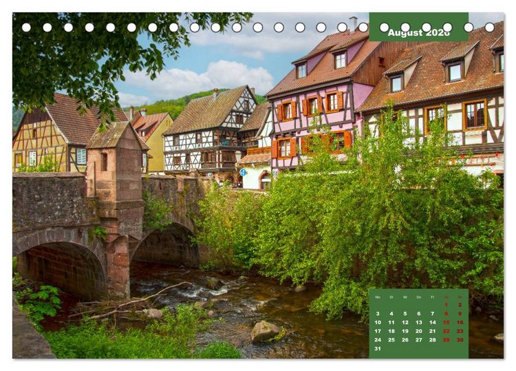 Produktbild: Kaisersberg Perle des Elsass (Tischkalender 2026 DIN A5 quer), CALVENDO Monatskalender