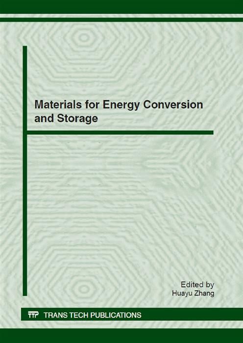 Produktbild: Materials for Energy Conversion and Storage